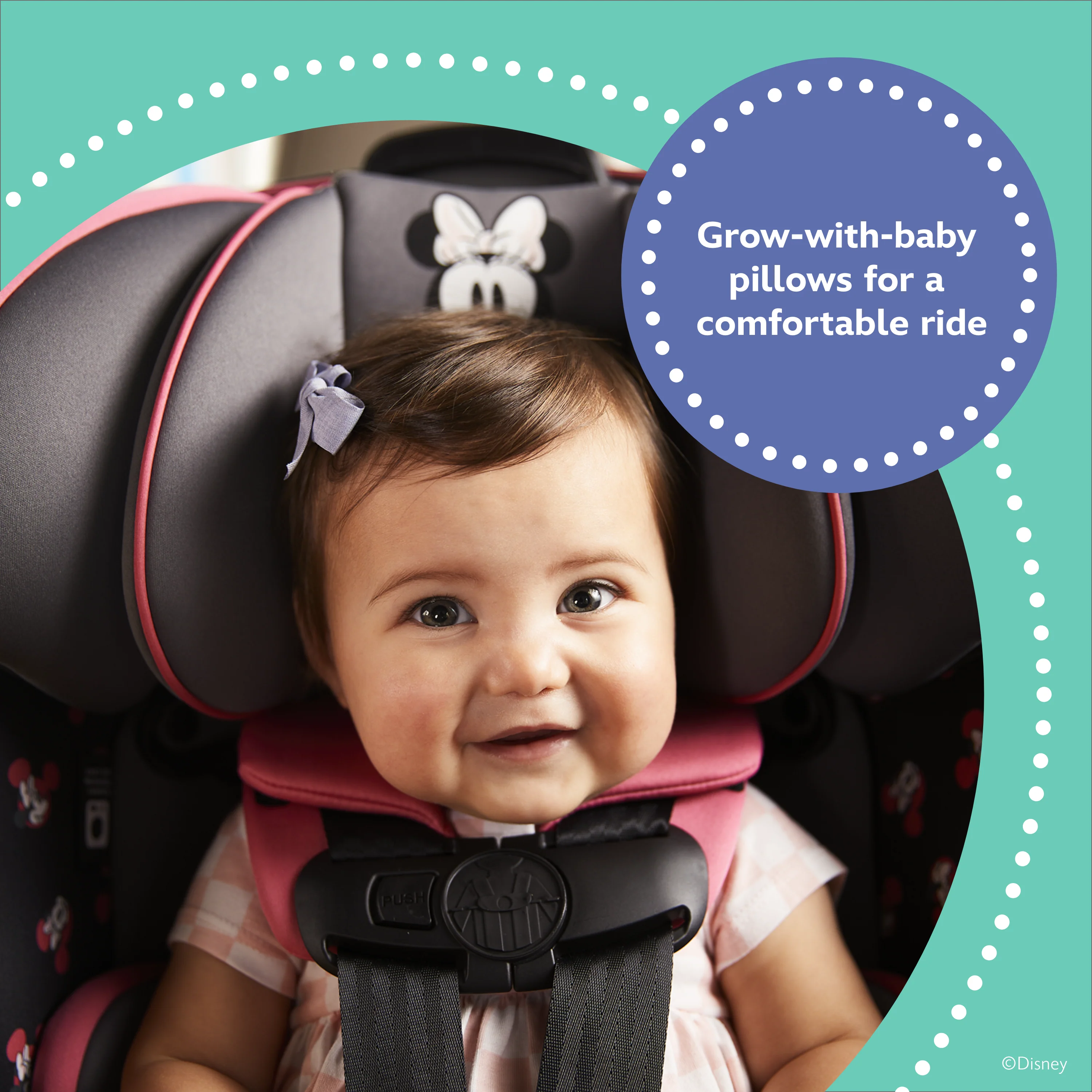 Disney Baby Grow and Go™ All-in-One Convertible Car Seat - Image 6