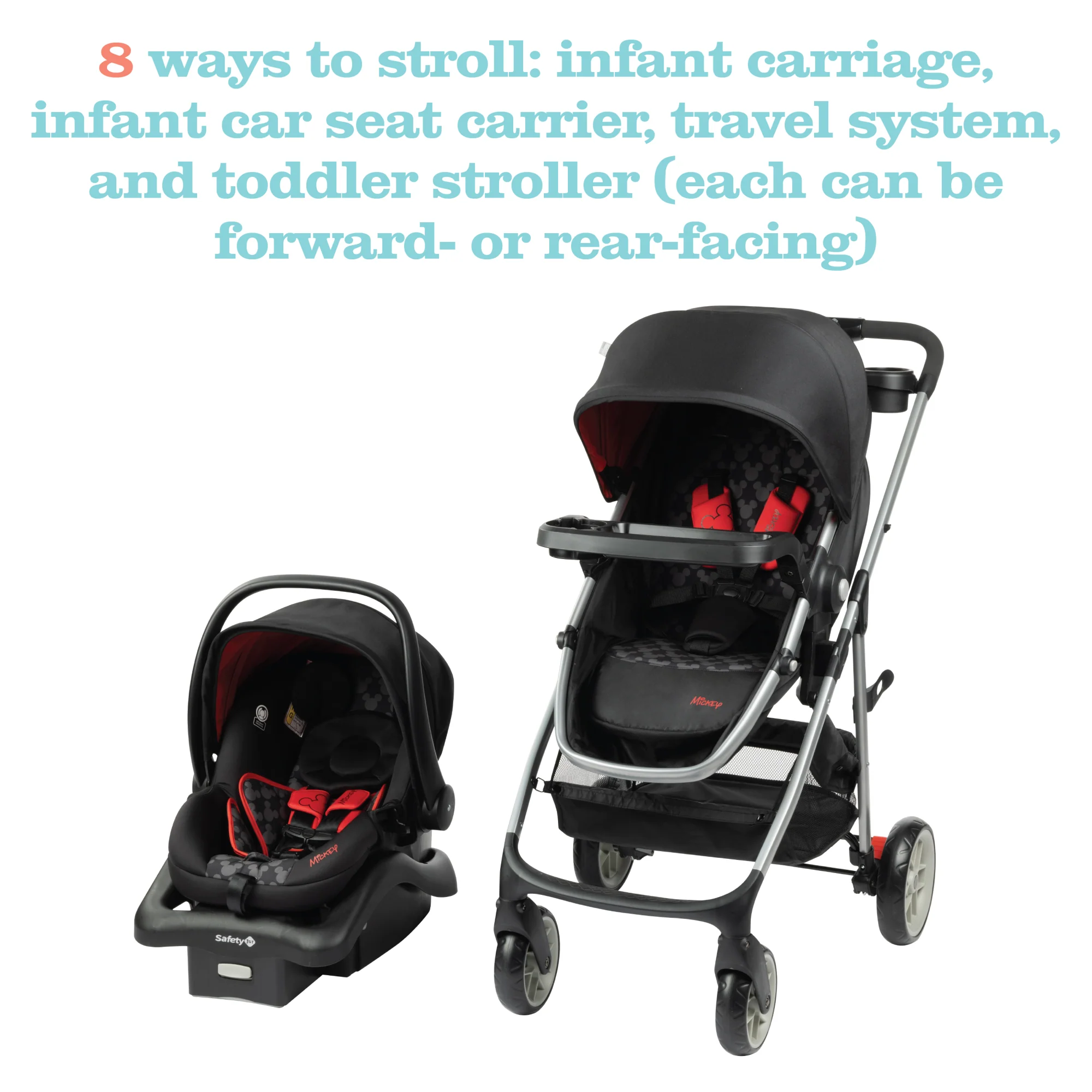 Disney Baby Grow and Go™ Modular Stroller Travel System - Image 15