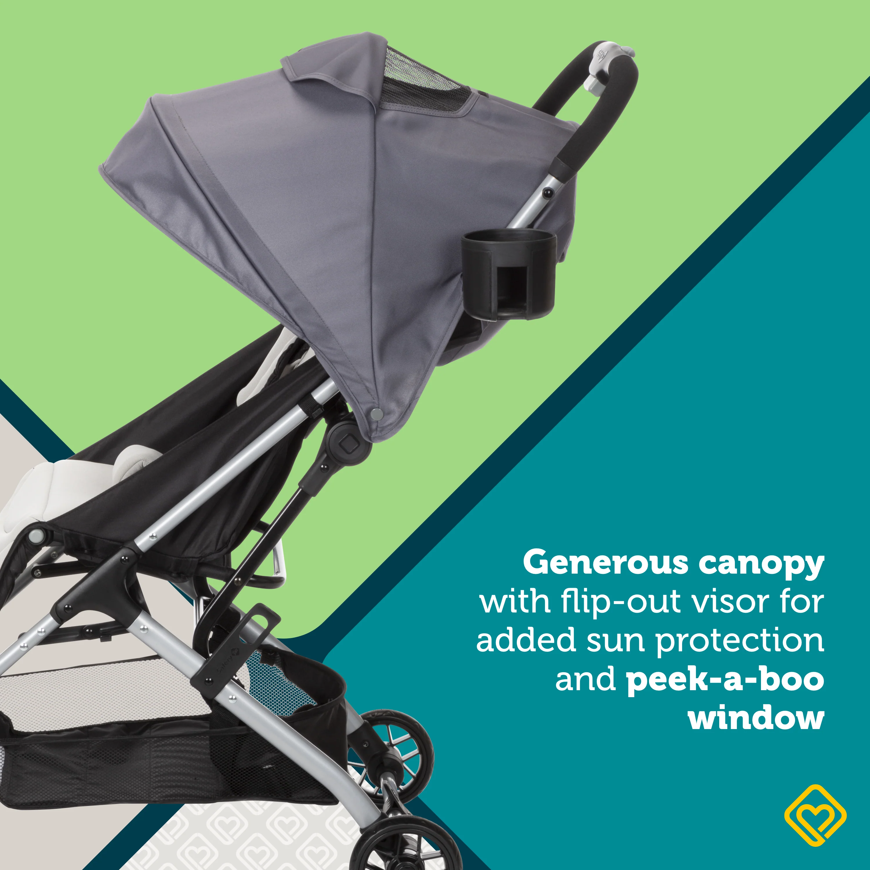 Easy-Fold Compact Stroller - Image 5