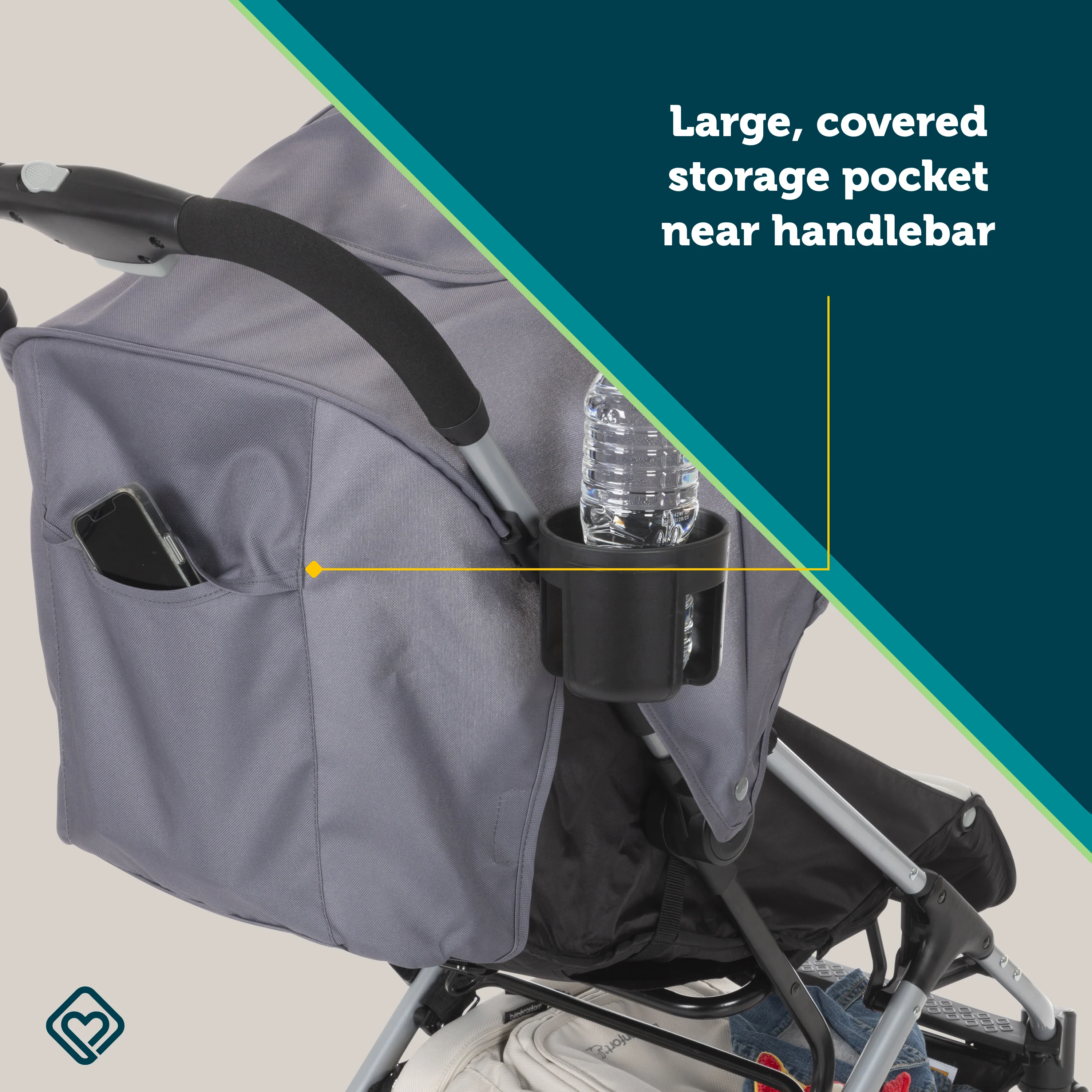 Easy-Fold Compact Stroller - Image 7