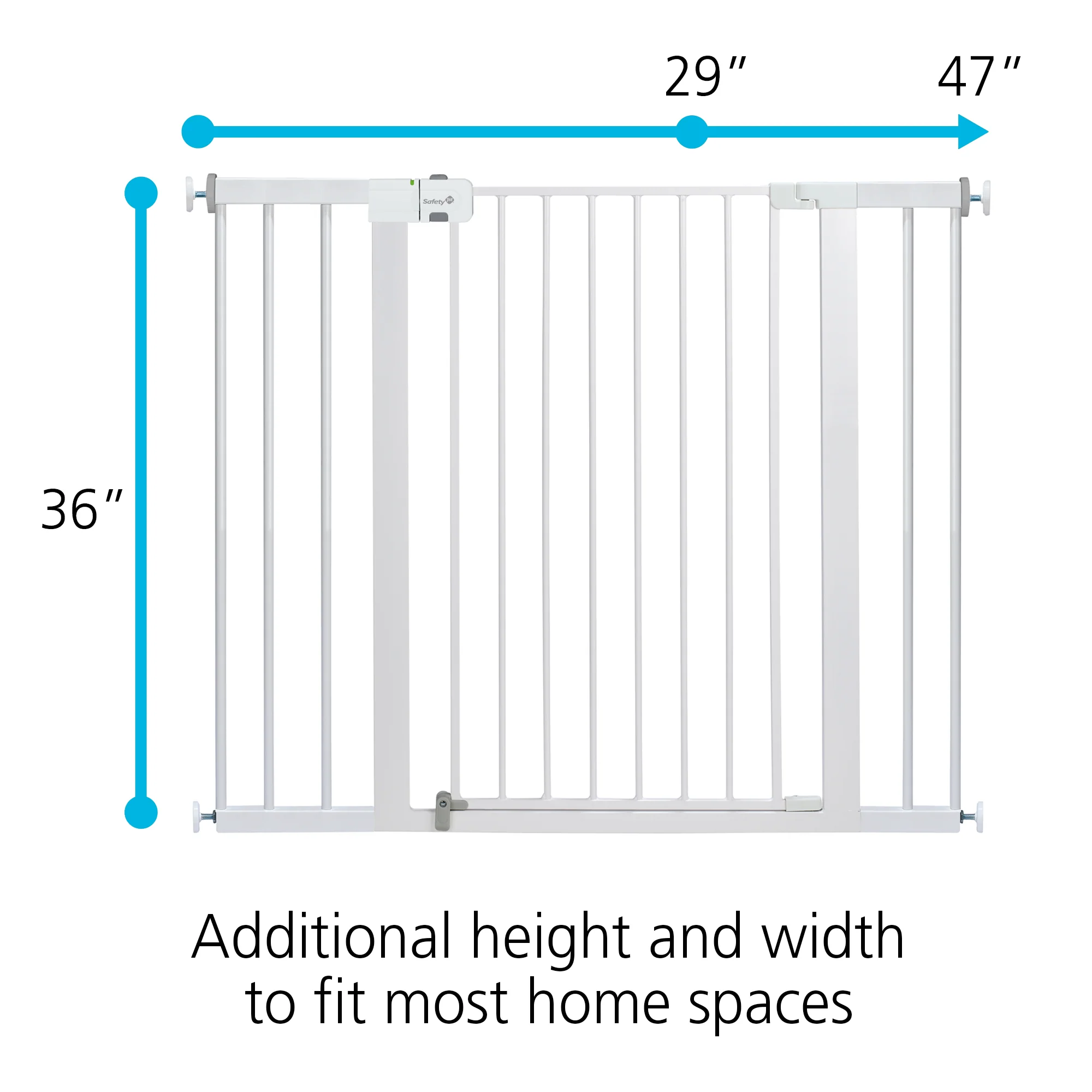 Easy Install Tall & Wide Baby Gate - Image 4