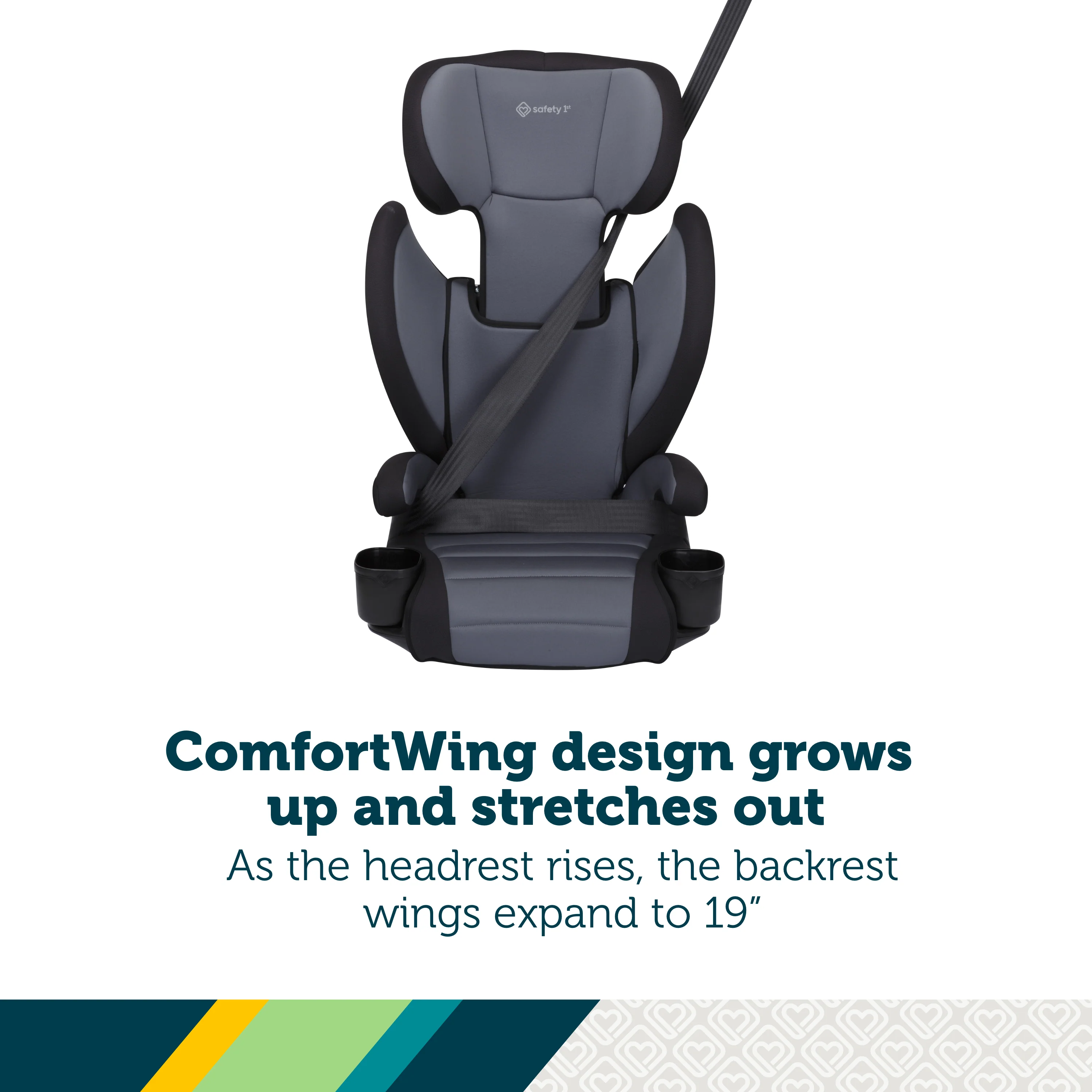 Grow and Go™ 2-in-1 Belt-Positioning Booster Car Seat featuring ComfortWings - Image 4