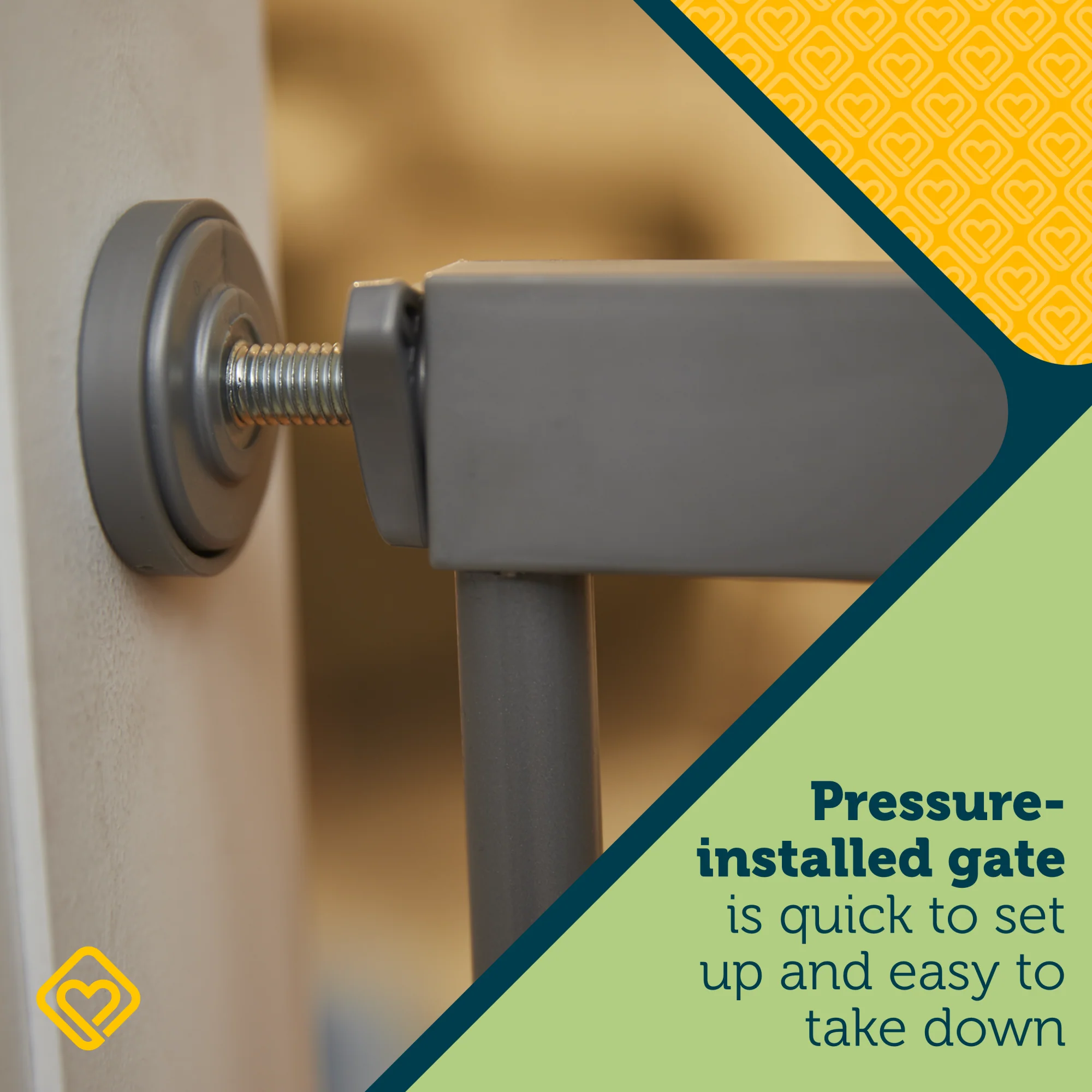 Modern Easy-Install Baby Gate - Image 5