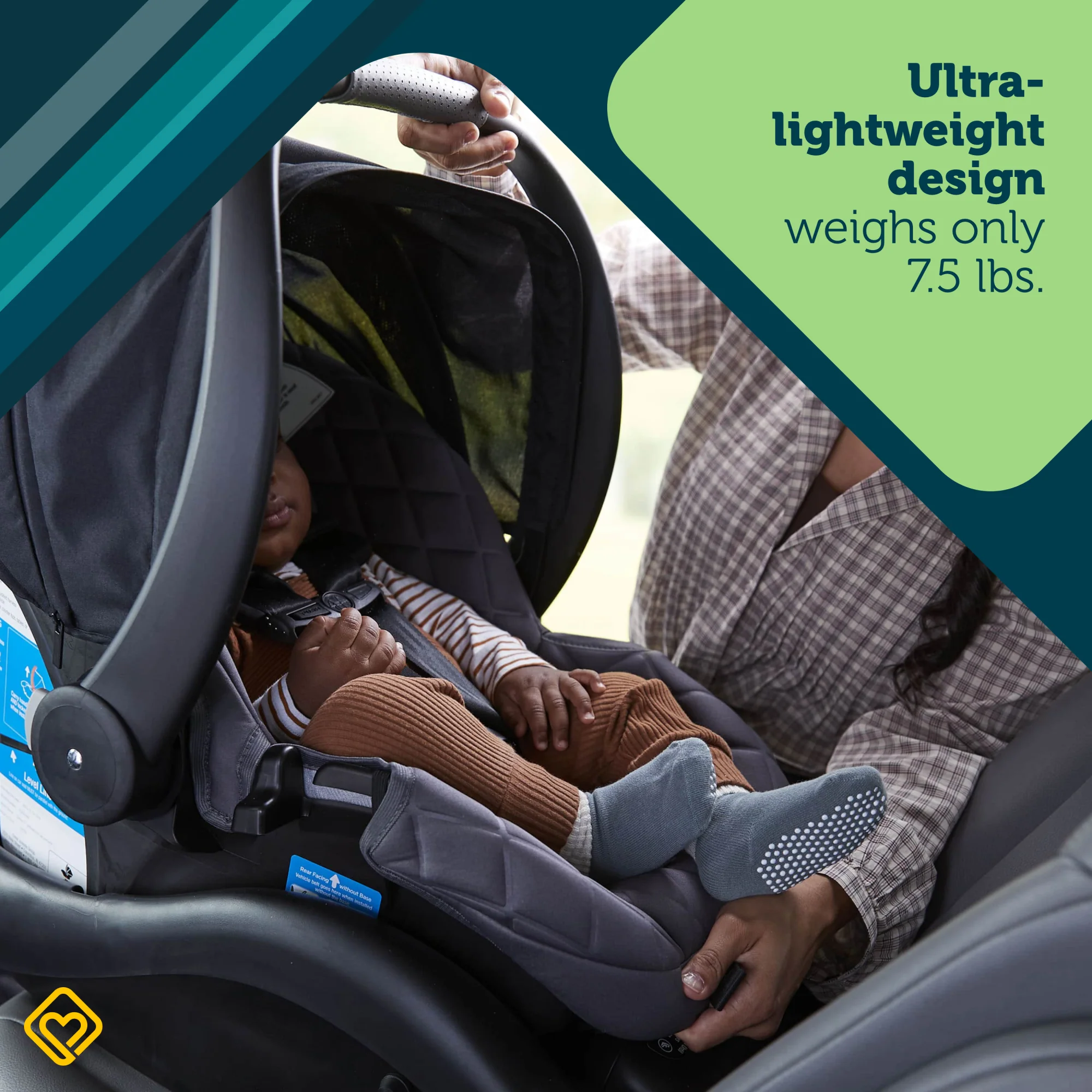 onBoard™ Insta-LATCH™ DLX Infant Car Seat - Image 4