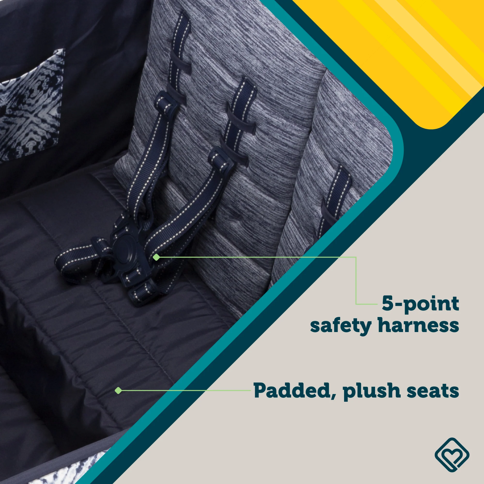 Summit Quad Wagon Stroller - Image 12