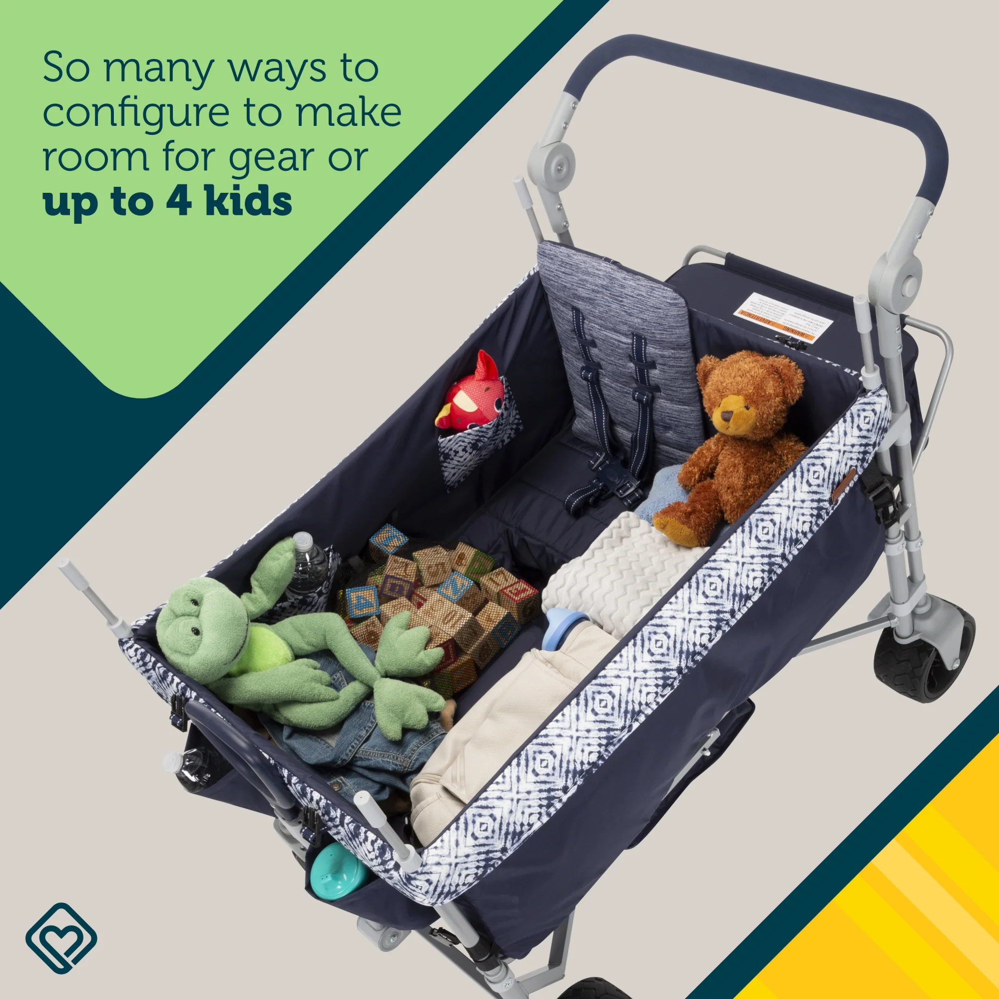 Summit Quad Wagon Stroller - Image 8