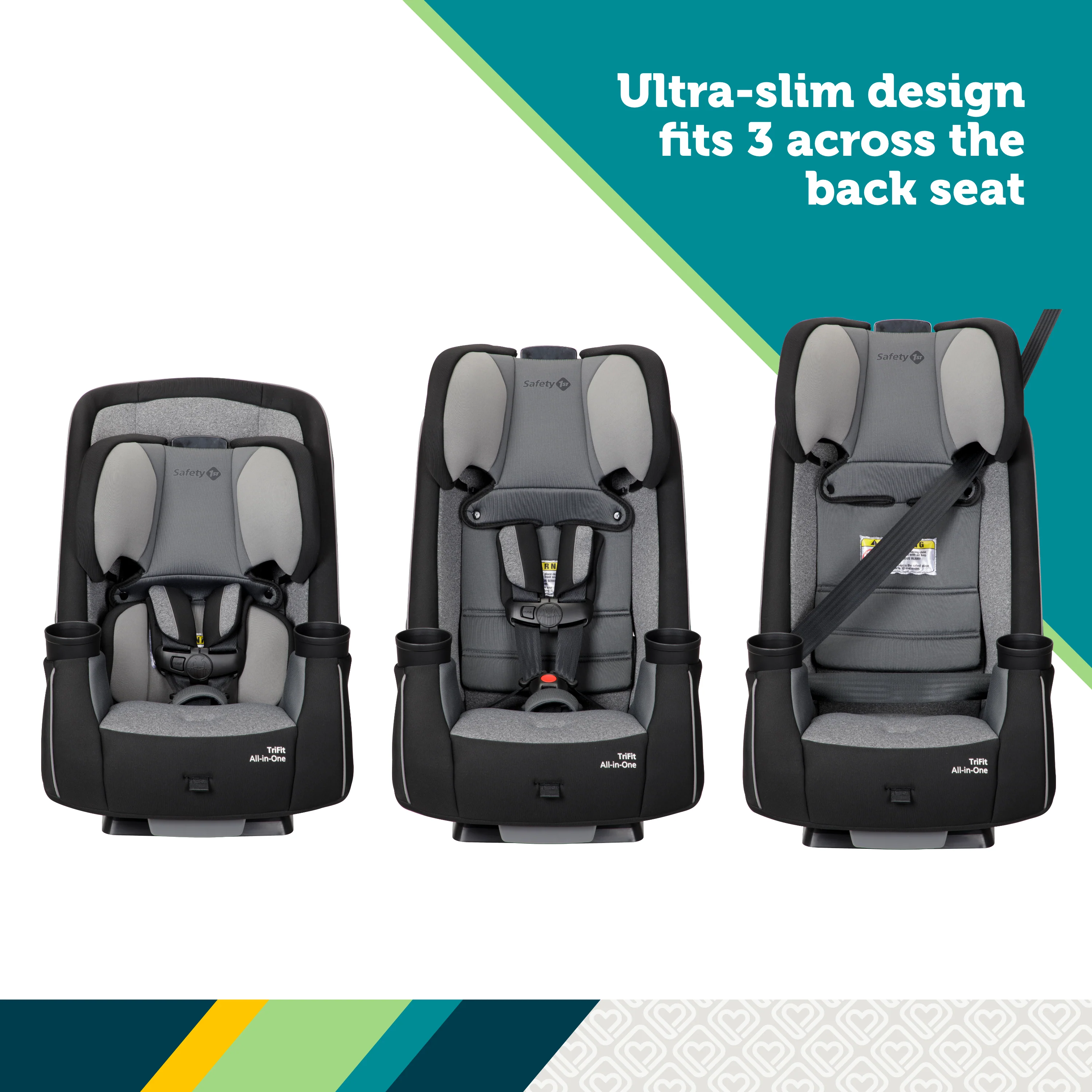 TriFit All-in-One Convertible Car Seat - Image 4